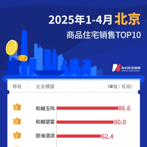 每经数读｜全国已有3个项目销售额超80亿元，前4月单盘销冠在北京 ...