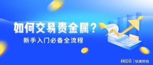 如何交易贵金属？新手入门必备全流程