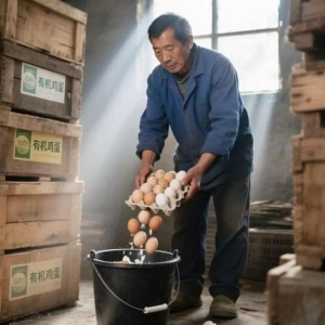 鸡蛋上演“倒牛奶”剧情