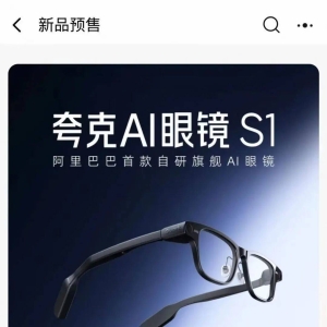 凌晨预售！阿里巴巴首款自研AI眼镜来了