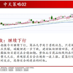 中天期货:商品指数继续下行 玻璃箱体震荡