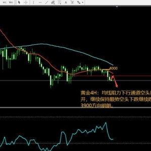 金玉良策：11-5黄金单边方向打开，反弹高空顺势操作！